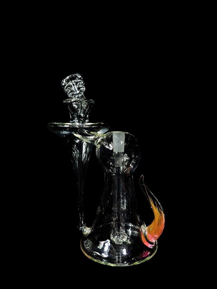 Lid Glass- Fire Horn Recycler