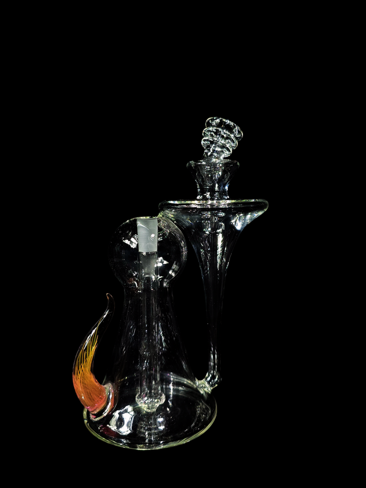 Lid Glass- Fire Horn Recycler