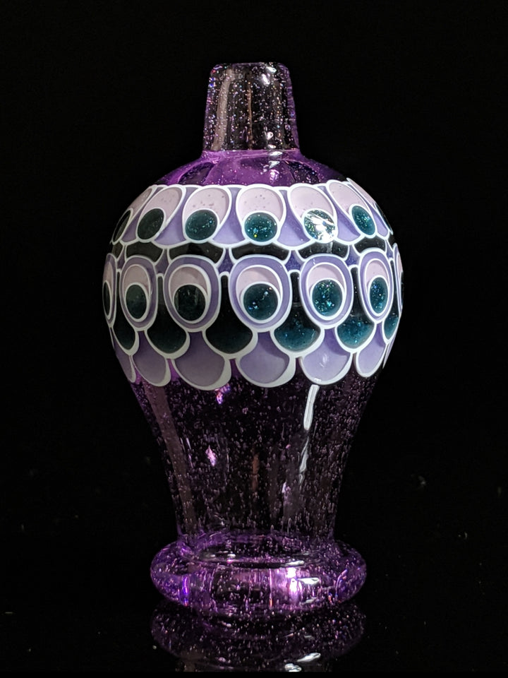 Color Changing Parallax Dot Stack Bubble Cap - Olour_Glass