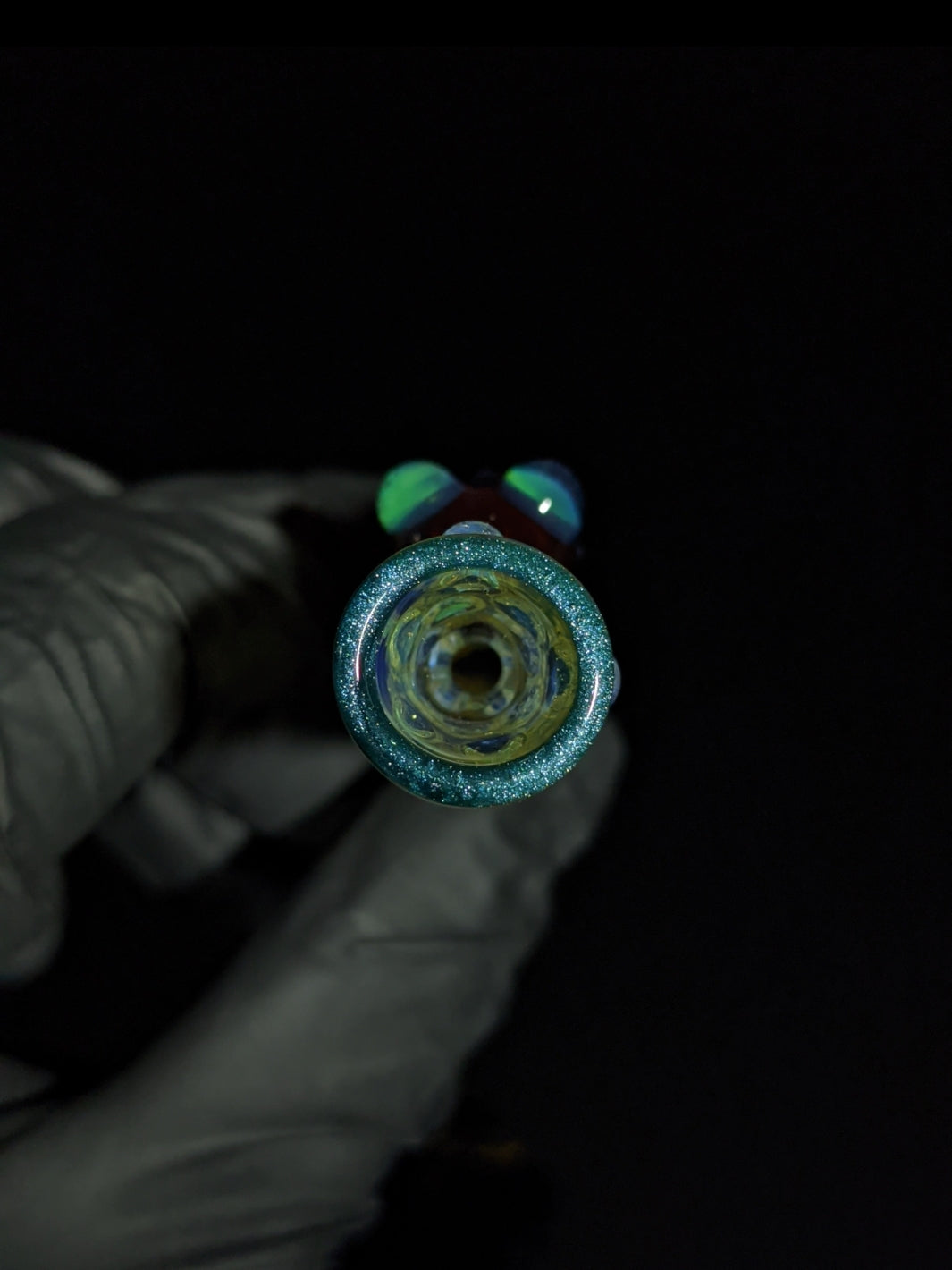 Chillum - Red Frog - MessyGlass