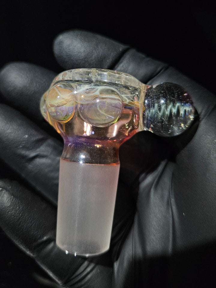 Electric Fumed 14mm Bowl - MessyGlass