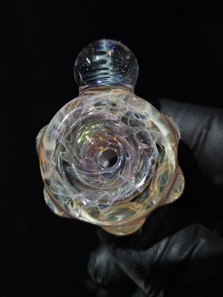 Electric Fumed 14mm Bowl - MessyGlass