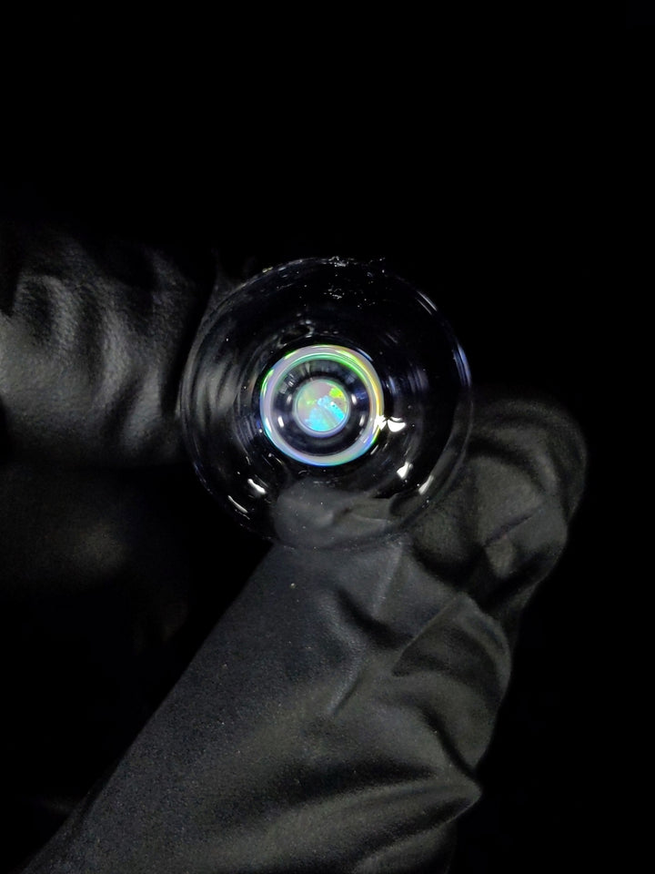UV Reactive Opal Lucy Bubble Cap - Soup_Glass