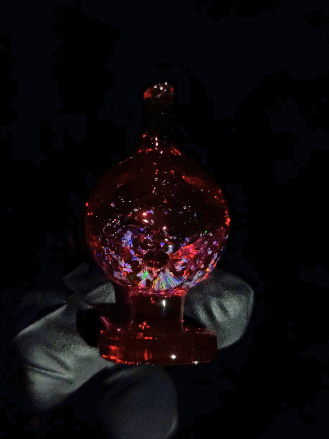 Crushed Opal Red Bubble Cap - SuperHomieSanchez