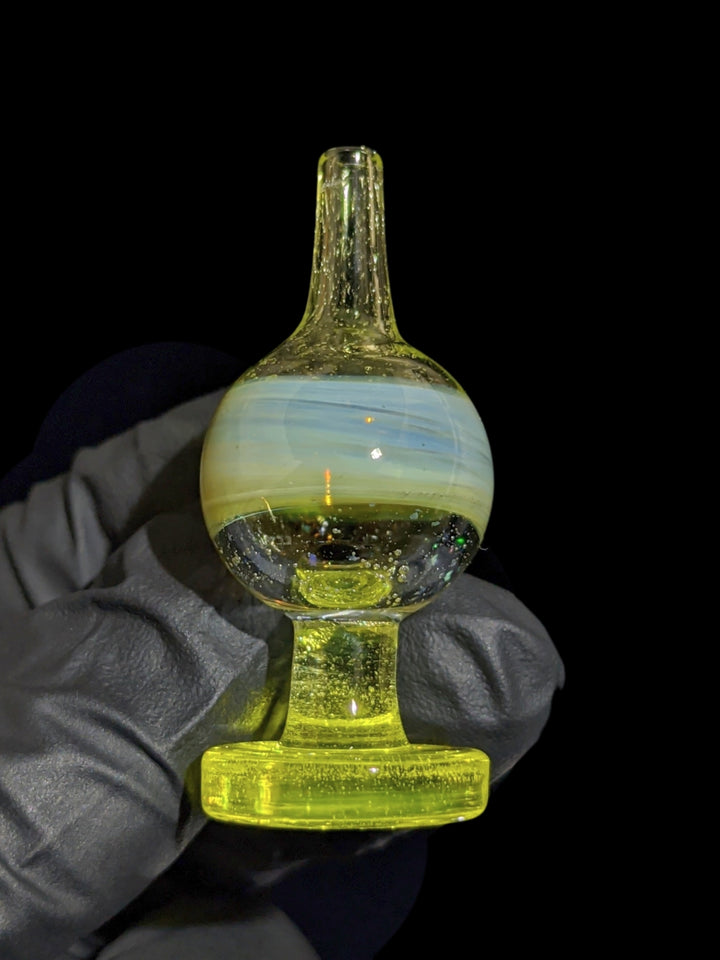 UV Reactive Saturn Bubble Cap - SuperHomieSanchez
