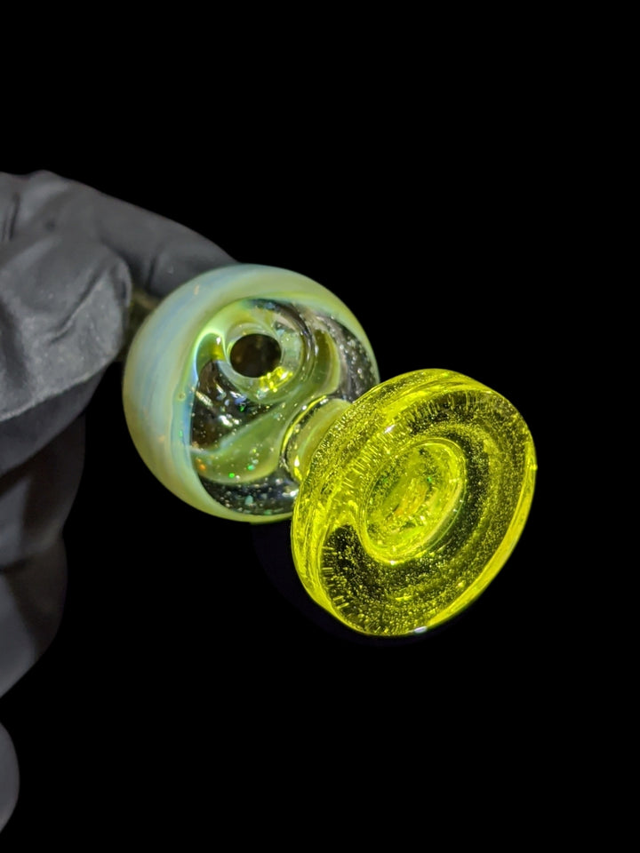 UV Reactive Saturn Bubble Cap - SuperHomieSanchez