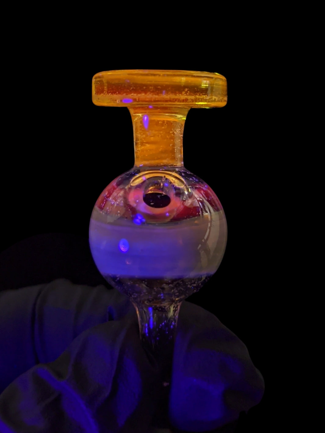 UV Reactive Saturn Bubble Cap - SuperHomieSanchez